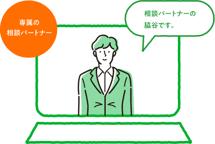 専属のパートナー